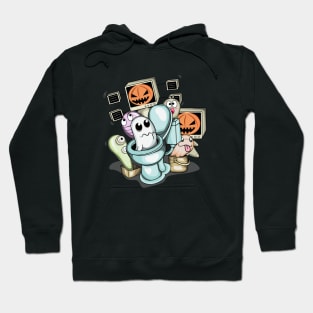 halloween skibidi toilet Hoodie